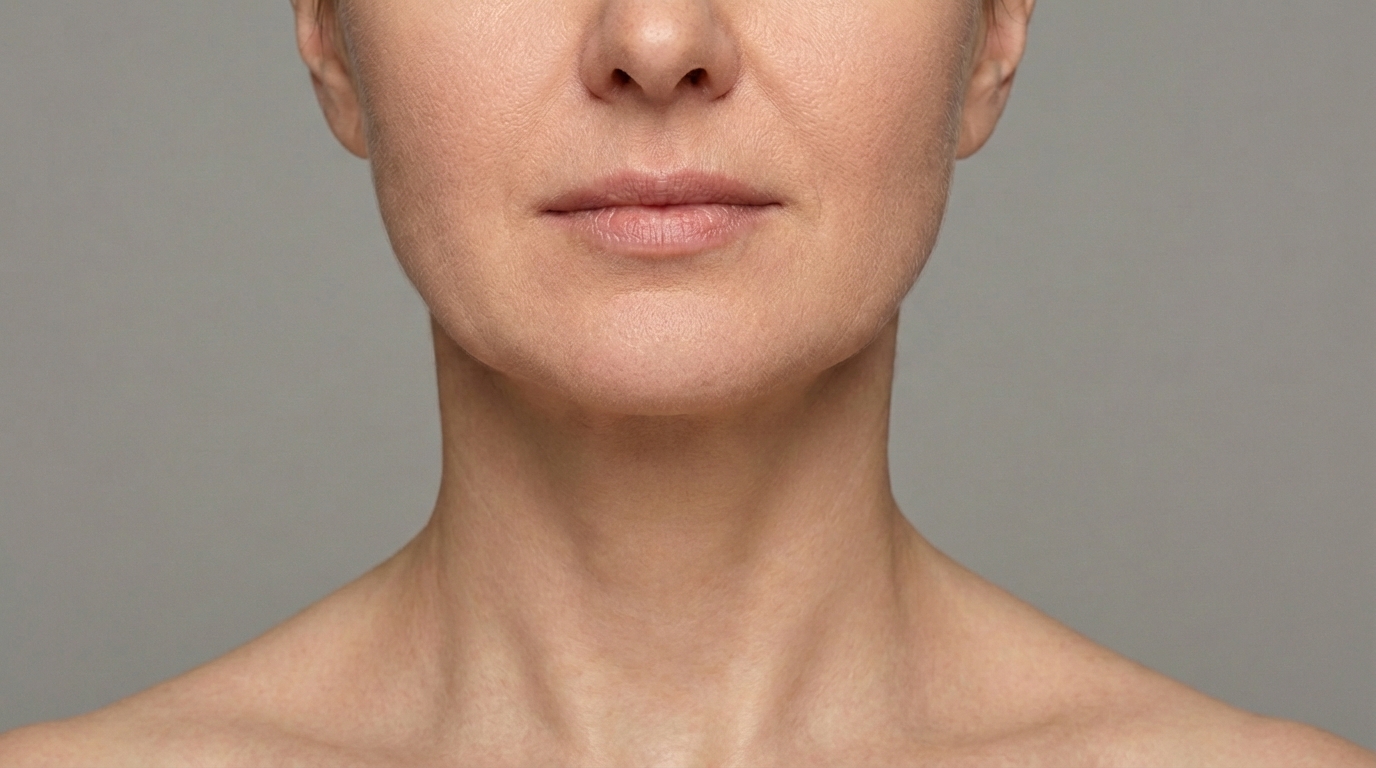 Before Neck Skin Tightening - Medical Spa